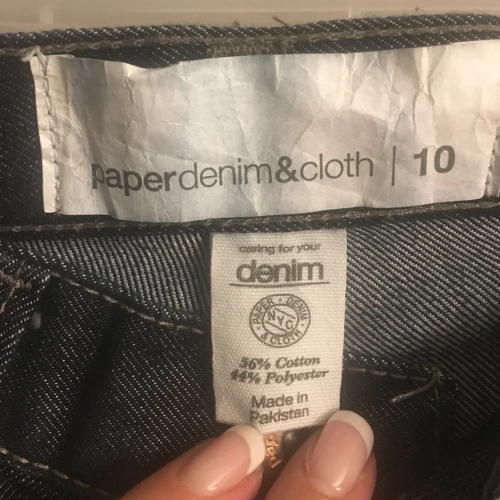Paper and denim& cloth jeans 👖